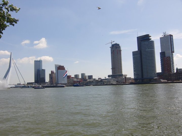 Rotterdam south side skyline